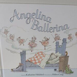 Angelina Ballerina hardback book by Katharine Holabird